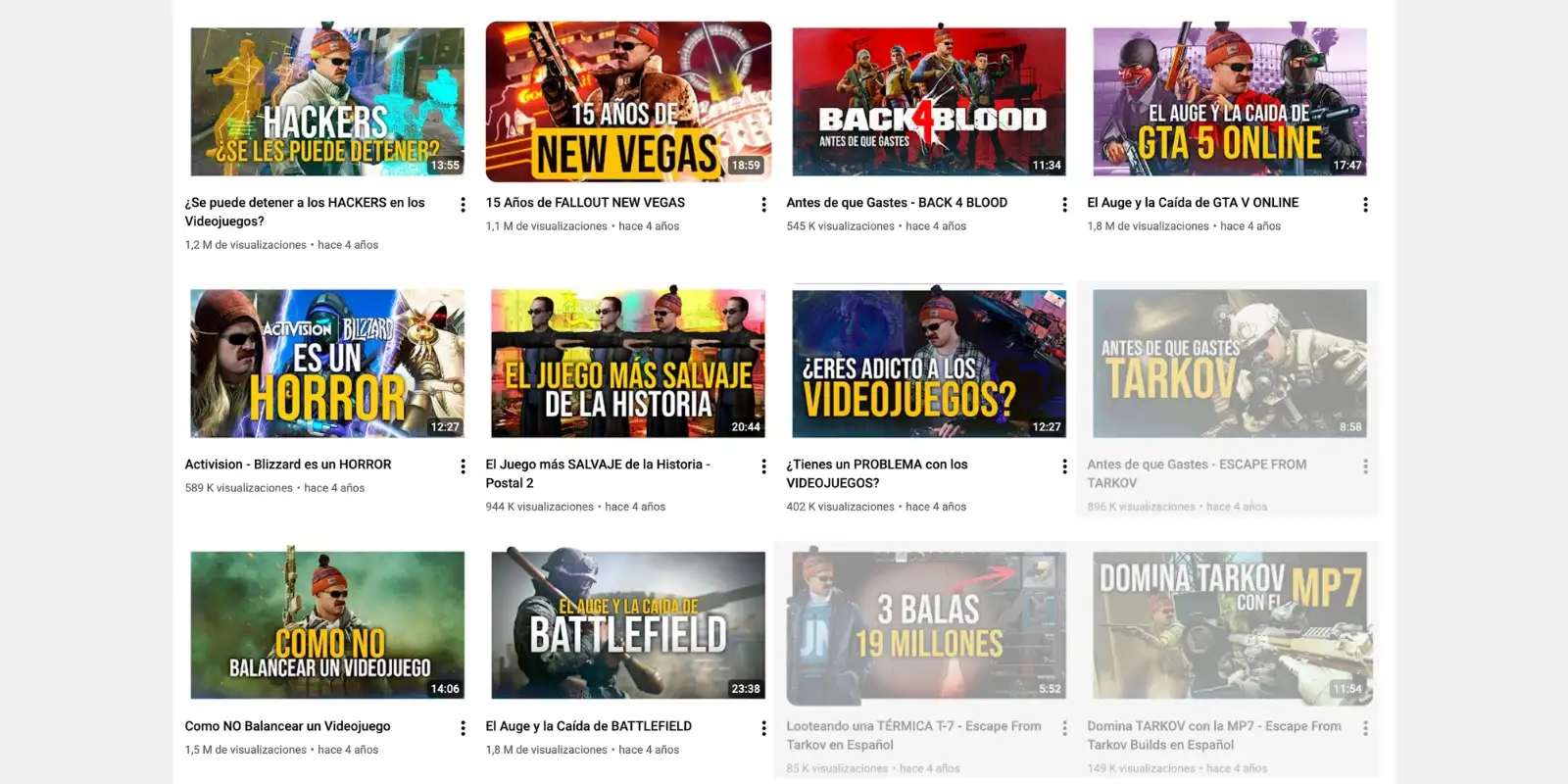 Transición de un canal de Youtube de micro a macro nicho