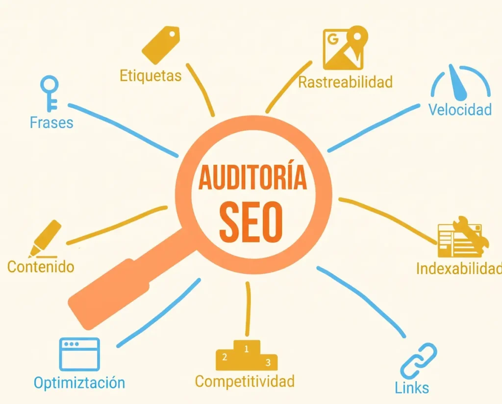 elementos analizados audit seo